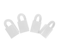 Ciieeo Door Finger Guards 4pcs White PP PE Easy Installation Antipinch Protector for Safety on Doors and Windows