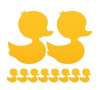 Ciieeo Duck Bathtub Non-Slip Stickers 20Pcs Cartoon Duck Bath Stickers for Shower Tub and Bathroom Floor Easy to Install Adhesive Decals for Wet Area Safety