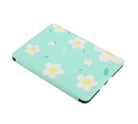 Ciieeo E-reader Protective Silicone Case with Fashionable Floral Pattern Compatible with 4th Generation E-book Reader, Lightweight Cover for Daily Use and Travel
