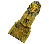 Ciieeo Egyptian Style Backflow Incense Burner Waterfall Holder Resin Home Decor for Meditation and Relaxation
