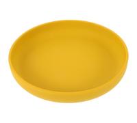 Ciieeo Elderly Care Scoop Plate Anti-Spill Silicone Dining Plate with Suction Cup Base 7.6 Inch Non-Slip Raised Edge Tableware for Disabled Self-Feeding
