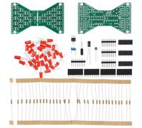 Ciieeo Electronic Hourglass Soldering Kit Diy Hourglass Kit for Teaching Adjustable Flow Rate Solder Practice Accessories Small Portable Soldering Project for Electronics Learning