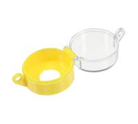 Ciieeo Emergency Stop Button Cover Yellow Pushbutton Switch Protector with Impact Resistance Guard for Wall Switch Safety and Accident Prevention