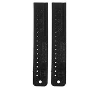Ciieeo Endodontic Measuring Rulers and Compact Size Plastic 2pcs Precision Dental Tools with Ergonomic Handle 9.00x1.50x0.30cm for Root Canal Supplies and Training during Outdoor Clinics