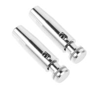 Ciieeo Epee Tip Replacement and Robust Wear Resistant Design 2pcs Stainless Steel with Easy Swap Mechanism for Fencing Blades Suitable for Fencing Practice and Outdoors Sports Equipment