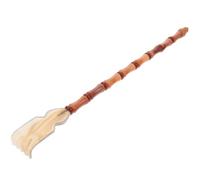 Ciieeo Ergonomic Ox Horn Back Scratcher and Massage Tool for Adults, Long Portable Back Itch Relief Scratcher with Tickling and Soothing Function, Suitable for Neck and Body Use