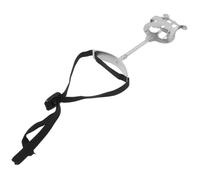 Ciieeo Euphonium Marching Musical Notation Clip Silver Iron Music Score Stand Stable Clip Polyester Not Easy to Deform Adjustable Buckle for Performing and Practicing