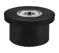 Ciieeo Exercise Wheel Gym Accessories Black Engineering Plastics Nylon Portable Adjustable Core Strength Enhancement for Fitness Routines Bedroom