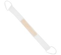 Ciieeo Exfoliating Bath Sponge Scrubber with Loofah Sponge and Cotton Fabric, Easy to Use Body and Back Scrubber for Indoor and Business Trip Use, Assorted Colour Bathing Washcloth