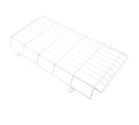 Ciieeo Exit Sign Protective Guard Emergency Light Wire Guard Stainless Steel Construction Sleek Modern Design Prevents Tampering Easy to Maintain White Colour for Office Buildings