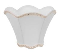 Ciieeo Fabric Bell Lamp Shade for Bedside and Table Lamps, Soft Ambient Lighting with Cloth and Iron Material, Elegant European Artistic Design for Bedroom and Living Space
