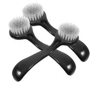 Ciieeo Facial Cleansing Brush Large Sheep Horn Manual Exfoliating Face Scrubber Soft Bristle for Women’S Skincare and Travel Use