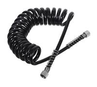 Ciieeo Facial Oxygen Spray Nozzle Replacement Tubing for Beauty Machine, Black Silicone Spring Coiled Hose with Precision Manufacturing for Professional and Home Beauty Treatments