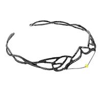 Ciieeo Fairy Crown Bride Hair Accessory Black Alloy Tiara Headband Attracts Attention Adds Charm for Women Bride Wedding Party Performance Shows