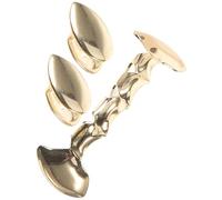 Ciieeo Fake Teeth for Copper Golden Grills Halloween Cosplay | Comfortable Fit, Fine Workmanship, Easy to Put on Take, Not Easy to Deform