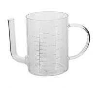 Ciieeo Fat Separator for Cooking Glass 17oz 500ml Measuring Cup with Spout, Precise Oil Separation and Accurate Measurement for Soup, Broth and Gravy in Kitchen