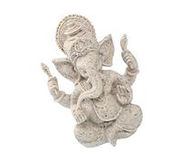 Ciieeo Feng Shui Elephant God Figurine Resin Craft Wealth Ornament for Home and Office Decor Retro Sacred Hindu Statue Desktop Sculpture Friends and Family