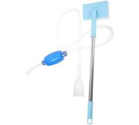 Ciieeo Fish Tank Cleaning Tool Aquarium Siphon Comfortable to Operate Does Not Destroy Tank Layout Plastic Household Gift for Family and Friends Who like Raising Fish Personal