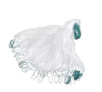Ciieeo Fish Trap Net Polytene for Outdoor Fishing Single Layer Fishing Net with Float Comfortable Green Suitable for Fishermen and Novice Throwers