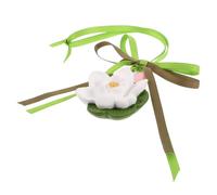 Ciieeo Fragrance Stone Diffuser Pendant for Car Elegant Flower Design Air Freshener for Vehicles Easy Hanging Aromatherapy Accessory for Calming Driving Experience