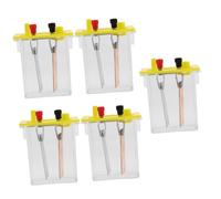 Ciieeo Fruit Battery Experiment Kit Science Project Equipment for Students Hands Learning for Physics Experiments Includes Saltwater Battery Box Metal Plates Enhance Understanding of