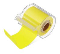 Ciieeo Full Adhesive Tape Memo Pad Self-stick Note Pads Stylish Vibrant Yellow Reusable Can Be Pasted on Surface Making To-do Lists School Use