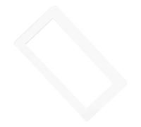 Ciieeo Gang Screwless Acrylic Switch Plate Cover Unbreakable Decorative Wall Panel Decal for Light Switch Trim Sticker Scratch Resistant and Easy to Install White for Home and Office