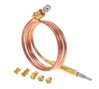 Ciieeo Gas Fireplace Thermocouple Sensor Temperature Sensor for Oven Heater Stove Precise Temperature Control Thermocouple Probe Compatible with Various Models Durable Repairable Heating
