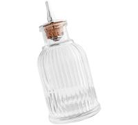 Ciieeo Glass Bitters Wine Bottles 90ml Glass Leak-proof Seal Stopper for Perfume Essential Oil Storage in Restaurant and Home Use