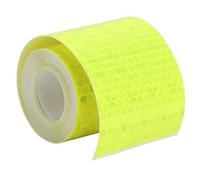 Ciieeo Glow the Dark Reflective Warning Tape High Night Time Reflectivity Weatherproof Pvc Tape with Hexagonal Honeycomb Pattern Prisms for Emergency Situations and Personal Watercraft