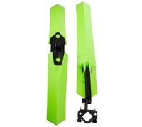 Ciieeo Green Bike Mud Guard Front and Rear Protective Plastic Set | Stainless Steel Accents, Creative Design, Resistant to Wear and Deformation