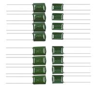 Ciieeo Guitar Capacitor Kit High Strength Plastic and Metal Material 16pcs Simple Structure Design for Tone Enhancement for Electric Guitar