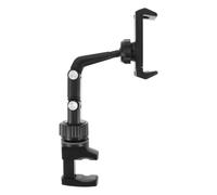 Ciieeo Guitar Phone Stand Clamp for Live Broadcast Music Reading and Teaching Videos Material Adjustable Phone Holder for Guitarists