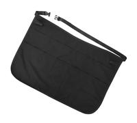 Ciieeo Hairdresser Waist Apron with Adjustable Belt, Multi-pocket Stylist Apron Organizer for Salon Hair Cutting, Barber Shop Waistband Tool Bag for Hairstylists