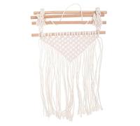 Ciieeo Hairpin Headwear Hanger Boho Decorations Wall Tapestry Macrame Organizer Home Decor