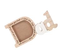 Ciieeo Handmade Wooden Photo Frame Love Letter Ornament Dad's Father's Day Decor Home Decor