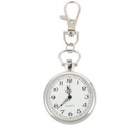 Ciieeo Hanging Nurse Watch Portable Quartz Pocket Watch with View Stylish Simple Design Glass Stainless Steel for Nurses Doctors