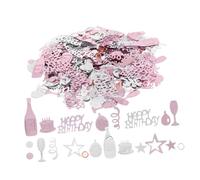 Ciieeo Happy Birthday Confetti Table Scatter Colorful Party Decorations for Birthday Celebrations Versatile Decorative Confetti for Tables Floors and Festive Events
