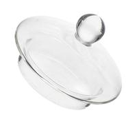 Ciieeo Heat-Resistant Glass Teapot Lid Replacement 2.56 Inch Cover for Small Tea Kettle Teapot Accessory for Home Brewing and Outdoor Use