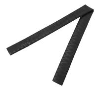 Ciieeo Heat Shrink Sleeve 35mm Diameter Black Silicone Handle Wrap 1m Length Elastic Anti-static Shrink Tubing for Badminton Racket and Grip Protection