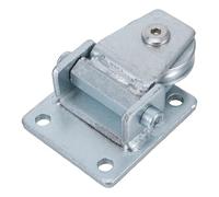 Ciieeo Heavy-Duty Wire Rope Pulley U-Shaped Wall and Ceiling Mounted Lifting Pulley Silent Operation Single Wheel in Garage and Workshop