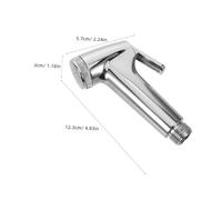 Ciieeo High Pressure Bidet Sprayer Head for Rv Handheld Durable Toilet Shower Nozzle for Diaper Cleaning Powerful Water Spray for Bathroom Pet Care and Kitchen Use