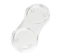 Ciieeo Holder Easy Nonslip and Kitchen, Design Clean Surface for Mill Acrylic with Sturdy Grinder Stand Pepper Dining Table Use for Salt and Pepper Mills