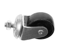 Ciieeo Horizontal Floor Jack Replacement Casters 12mm Screw Universal Trailer Jack Wheels for Heavy-duty Material Handling and Workshop Use