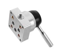 Ciieeo Hydraulic Jack Valve Compact Control Switch for Pneumatic Auto Jack Hydraulic Replacement Valve Mechanical Lift Accessory High Pressure Resistant