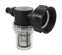 Ciieeo IBC Tote Tank Filter Adapter S60x6 to 1/2in Male Thread with 1/2in Female Inline Filter for Rainwater Harvesting and Liquid Storage