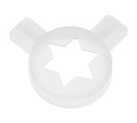Ciieeo Ice Cream Machine Nozzle Parts, Star Shape Soft Serve Maker Replacement, Commercial Accessories for Dessert Parlour, Flower Modeling Cap Fitting, Professional Icecream Equipment Spares