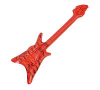 Ciieeo Inflatable Guitar Prop Creative Musical Party Decoration Lightweight Decorative Guitar Model for Stage Performance Cosplay Role Play Random Colors