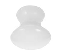 Ciieeo Jade Mushroom Handheld Massager Scraping Device Round Mushroom Shape Smooth Design Enhance Energy for Neck and Back Use at Home on The Road