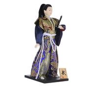 Ciieeo Japanese Samurai Doll Traditional Warrior Figurine Asian Collectible Desktop Ornament Japanese Culture Samurai Warrior Home Decor